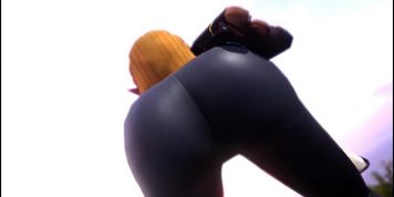 compilation princess zelda moving her ass very sexy extended music (Botw) SFM