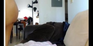 Thick Latin mami fucks her dildo