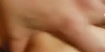 slut gets my thumb up her ass and cum