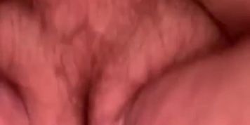 Baby dripping cum as Daddy cream pies her again!