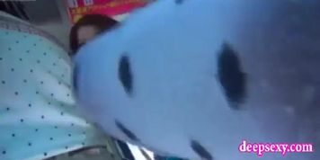Thick Ass Japanese Girl Fucked on Bus