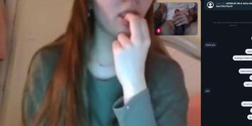 Omegle cute teen wearing no panties chat sex on project eros