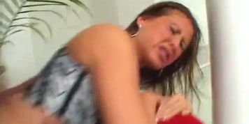 Euro girl gets rough bday anal