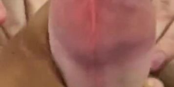 Giving my friend A messy handjob 