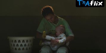 Michelle De Swarte Body Double,  Prosthetic Scene  in The Baby