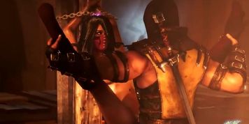 mileena gets fucked by scorpion