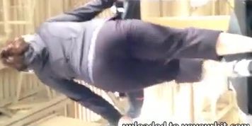 Cute girl working on her butt