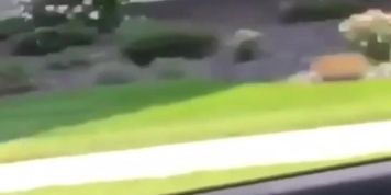 woman running naked