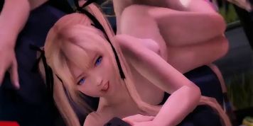 3D Whores With Athletic Body Gets Thumped By A Huge Dick