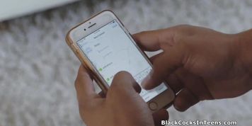 Big tit sucking BBC for finding phone