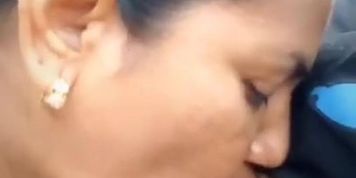 Lesbians milking in public