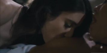 Cute lesbian couple Serena Blair and Adira Allure licking pussies
