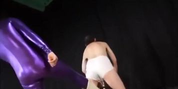 Japanese Femdom Kicking & Ballbusting