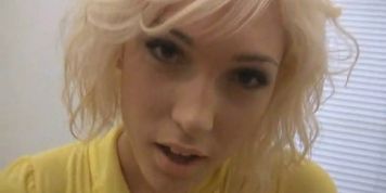 Blonde Chick Lily Rides Sybian First Time