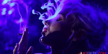 Kitty Quinn Smokes Her Night Away in Smoked Out Blondie
