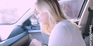 Horny Blonde Stepsister Seduces Her Stepbro To Fuck Hard For Money