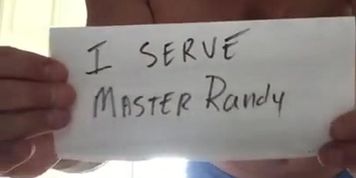 Fag Exposing Himself for Cash Master Randy