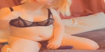 Horny Prego MILF Playing 