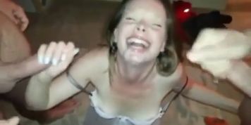Amateur Homemade MMMF Blowbang