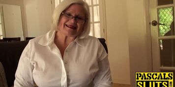 Sex therapist Lacey Star gets fucked in her granny ass (Lacey Starr)