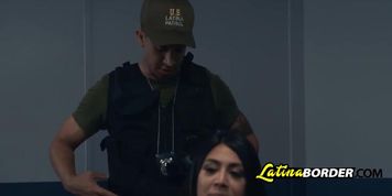 Hot brunette latina sucks dick like a real whore