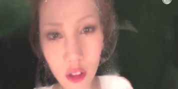 Cute Japanese Girl Kisses to the Glass (Pov Kiss)10