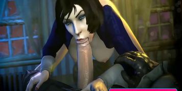 3D Bitches With Big Perfect Titties Gets A Huge Dick