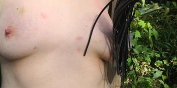 A day in the woods - whipping breasts