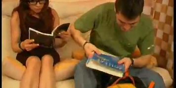 MILF fucks her son's friend for not doing his Homework