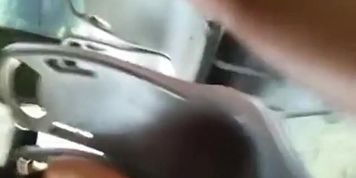 Flash in bus she like with cum