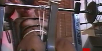BRUCE SEVEN - Zara gets a whipping on her machine!