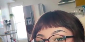 Klivvia Sensually Slurps A Dick Until It Cums In Her Mouth