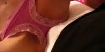 Brunette teen dry humping lingerie pov fetish