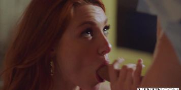 Young redhead vixen prefers dating older guys