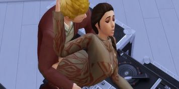 Guy Cheats On His Wife, With His Sister-In-Law, On The DJ Booth Outside On The Roof Top (Sims 4)