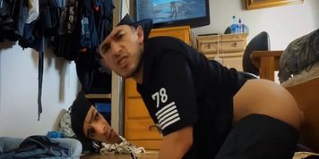 (Fan Club Preview) Latino Dude Plays Video Games While Riding Dildo