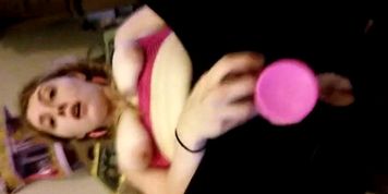 Teen gets anal creampie in her yoga pants