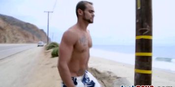 Bearded stud needs a rock rough dong inside his epic butt