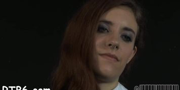 Lusty girl fucks her twat with a rubber chopper