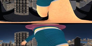 Giantess Simple City Walk VR - Test 1