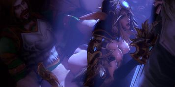 Nathanos Hard Screw Sylvanas Windrunner World Of Warcraft Loop 3D Animation