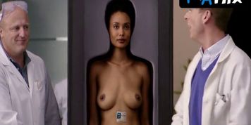 Cherina Monteniques Scott Breasts Scene  in Movie 43