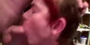 A mature fucked by a young