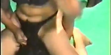 Asian catfight tag team