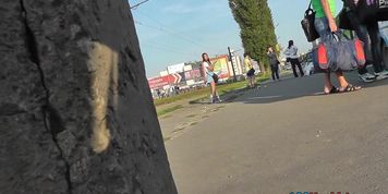 Great voyeur upskirt tumblr shows hot bubble ass