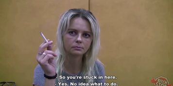 BITCH STOP - Czech MILF picked up at the bus station
