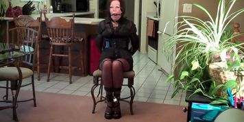 Gilf Chair tied and gagged