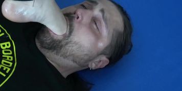 Incredible Foot Gagging