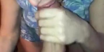 Sexy MILF Sucking dick