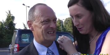 Highheeled brit fingered (Well Hung)